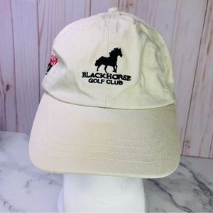 Blackhorse Golf Club Hat Cap Beige Adults Mens One Size ADG